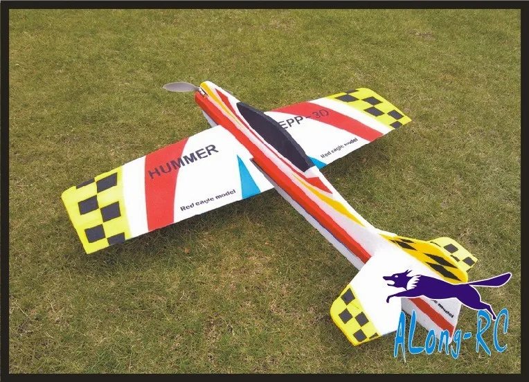 RC 3D самолет/радиоуправляемая модель для хобби игрушки размах крыльев 1000 мм hummer