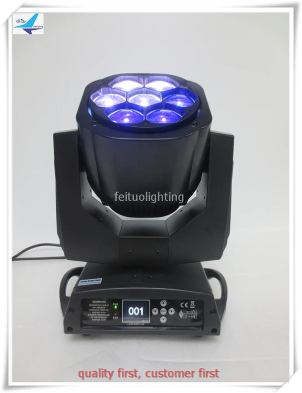 A-with fly case Disco light 7x15w 4in1 Led Beam Bee Eye 7 шт. мини Moving Head Light | Освещение