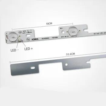 

300Pieces*4 LEDs*6V LED strips working for TV KDL39SS662U 35018339 KDL40SS662U 35019864 326mm