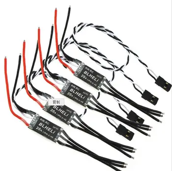 

F16816-4/18-4 JMT 1Set 4 Pcs RW.RC V14.2 Version BLHeli Program OPTO mini 16A / 20A / 30A ESC for Drone 250 FPV DIY