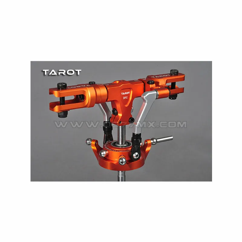 

Tarot-RC 450 DFC Main Rotor Head Set Black TL48025-01 Silver TL48025-02 Orange TL48025-03 for tarot 450 DFC rotor head modificat