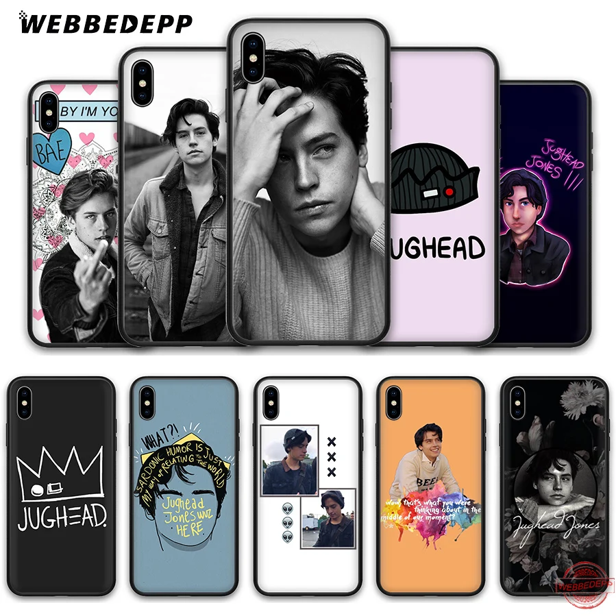 

WEBBEDEPP Riverdale Jughead Jones Soft Silicone TPU Phone Case for iPhone 5 5S SE 6 6S 7 8 Plus XR X XS Max