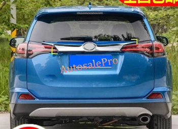 

Chrome Rear Door Trunk Tail Gate Lid Upper Handle Cover Trim 1pcs For Toyota Rav4 2016 2017