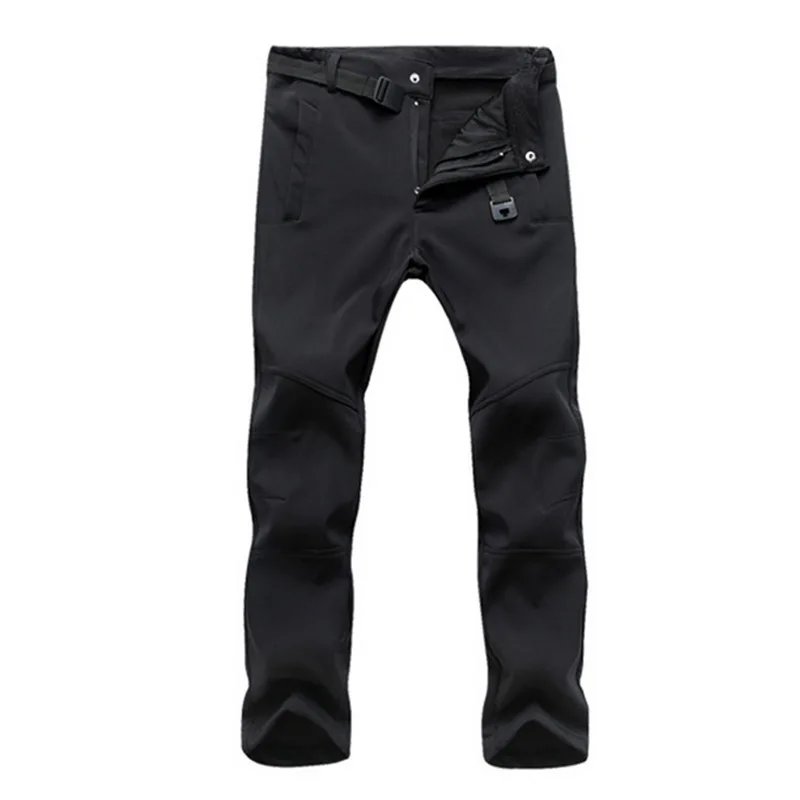 

Trousers Men Outdoor Winter joggers men Casual Pants Soft Fleece Thermal Waterproof Skiing Climbing Hiking Pants pantalones