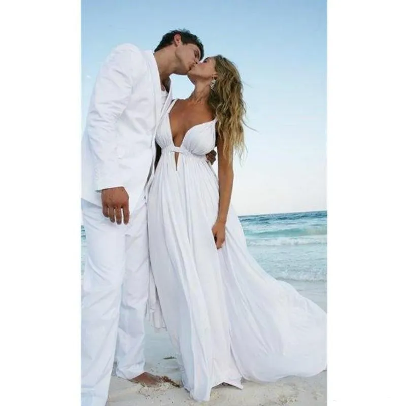 2018-new-sexy-deep-v-neck-beach-wedding-dress-spaghetti-straps-backless-chiffon-wedding-dresses-with-pleats-vestido-de-noiva_