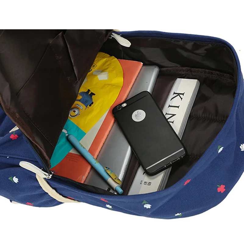 4 шт. холст школьный рюкзак для женщин для подростков большой емкости школьный рюкзак с принтом школьный рюкзак с медведем