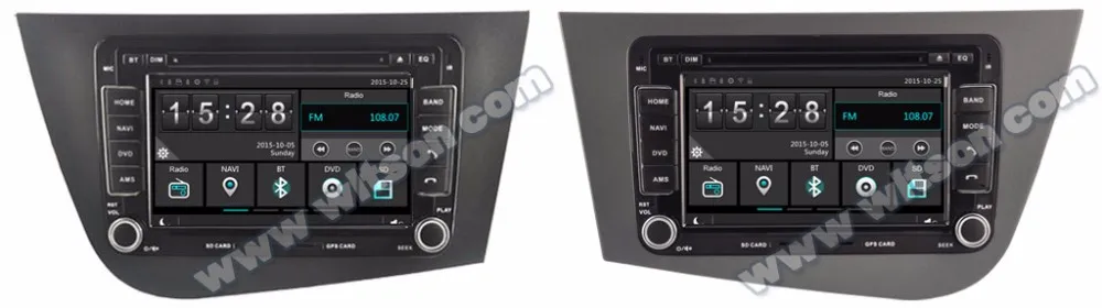 Discount 7" Capacitive Touch Screen Special Car DVD for Seat Leon 2005-2012 & Seat Altea 2004-2012 & Seat Altea XL 2007-2013 0