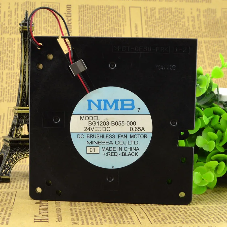 

NMB 12032 24V 0.65A 12CM turbo Blower BG1203-B055-000 cooling fan