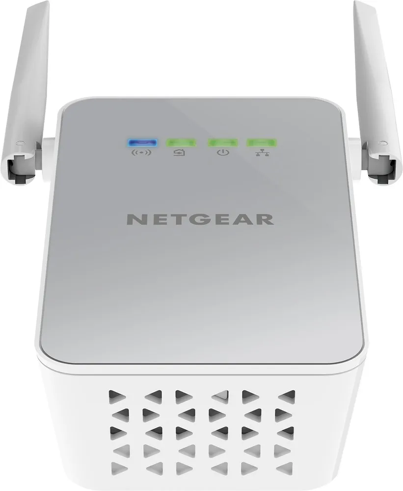 Оригинальная NETGEAR PLW1000 PowerLINE AC1000Wi Fi 1000 + дополнительная розетка белый (PLW1000 100NAS)