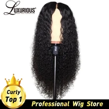 Curly Human Hair Wigs Natural Color Bleached Knots Brazilian Remy Hair Lace Front Human Hair Wigs With Baby Hair Pre-Plucked Wig