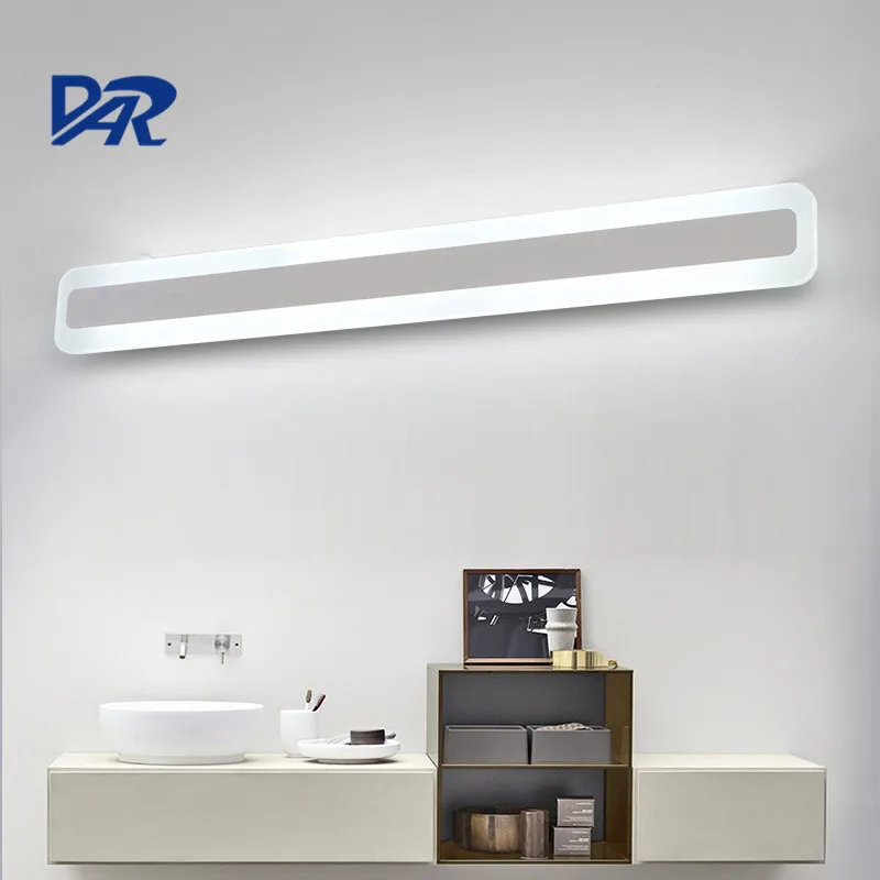 DAR Wall Lamps Sconce Linear Acrylic 0.4 1.2 Meter Bathroom Light Waterproof Bathroom Mirror