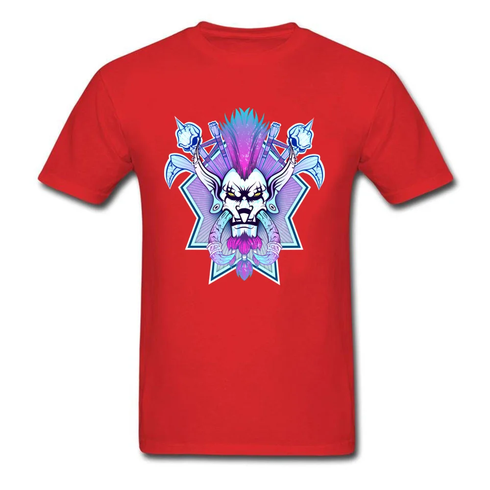 Latest Student T Shirt Headhunter Summer Top T-shirts 100% Cotton Short Sleeve Crazy Tshirts O-Neck Free Shipping Headhunter red