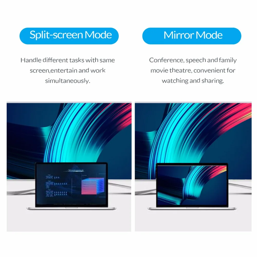 ORICO USB C концентратор Type к HDMI VGA DP Мини кабель адаптер 15 см для Mac Samsung HUAWEI HUB|USB-хабы| |