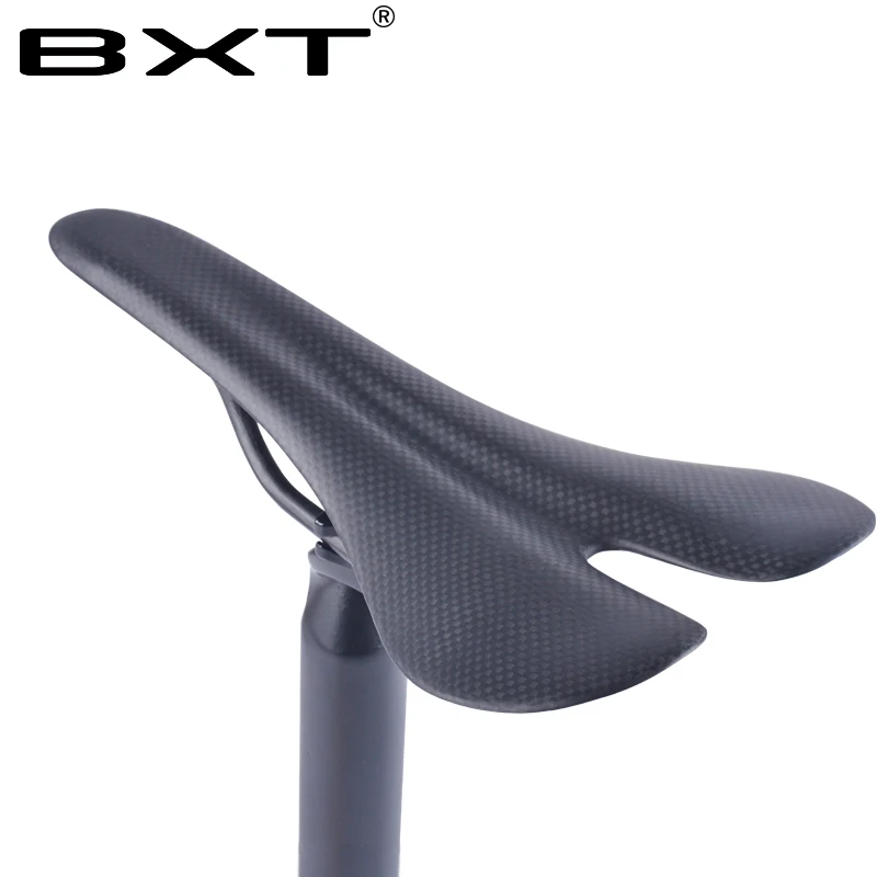 2018 BXT كامل الكربون السرج mtb/الطريق مقعد دراجة سباق تستخدم مقعد دراجة وسادة للدراجات الراحة الدراجات السرج دراجة أجزاء
