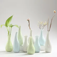 Европейская современная модная керамическая Цветочная ваза, домашний декор, маленькие керамические вазы, свадебные украшения для дома, настольная ваза ручной работы