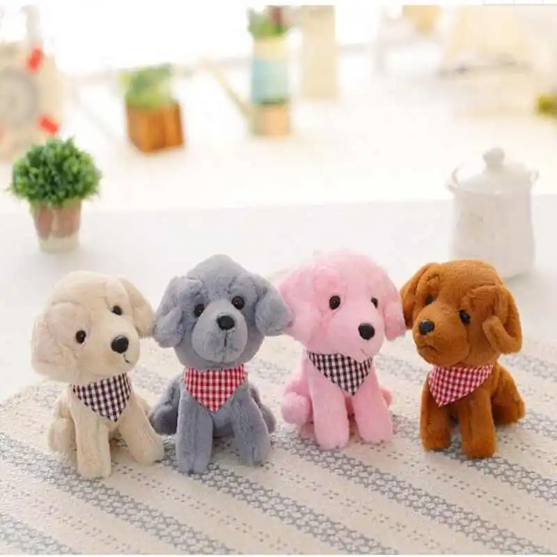Real Life Dog Plush Baby Toys Stuffed Plush Dog Doll Soft Toy Cute
