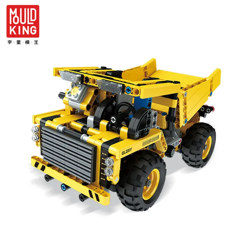 

MOULD KING 13016 RC Engineering Mining Truck Remote Control Building Block Technic Toy Bricks For Children Intelligence