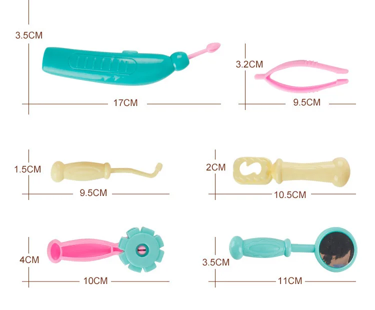 Детские игрушки, Набор доктора, светильник, глиняные инструменты для пластилина, имитационный игровой домик, ролевые, стоматологи, сделай сам, глиняная развивающая зубная литейная форма, костюм