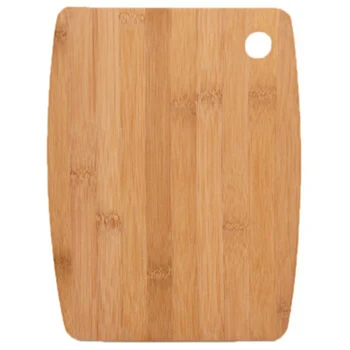 

Lovely Oval Shape Nature Bamboo Chopping Board Environment Protection With Hanging Design Cutting Board Free Shipping