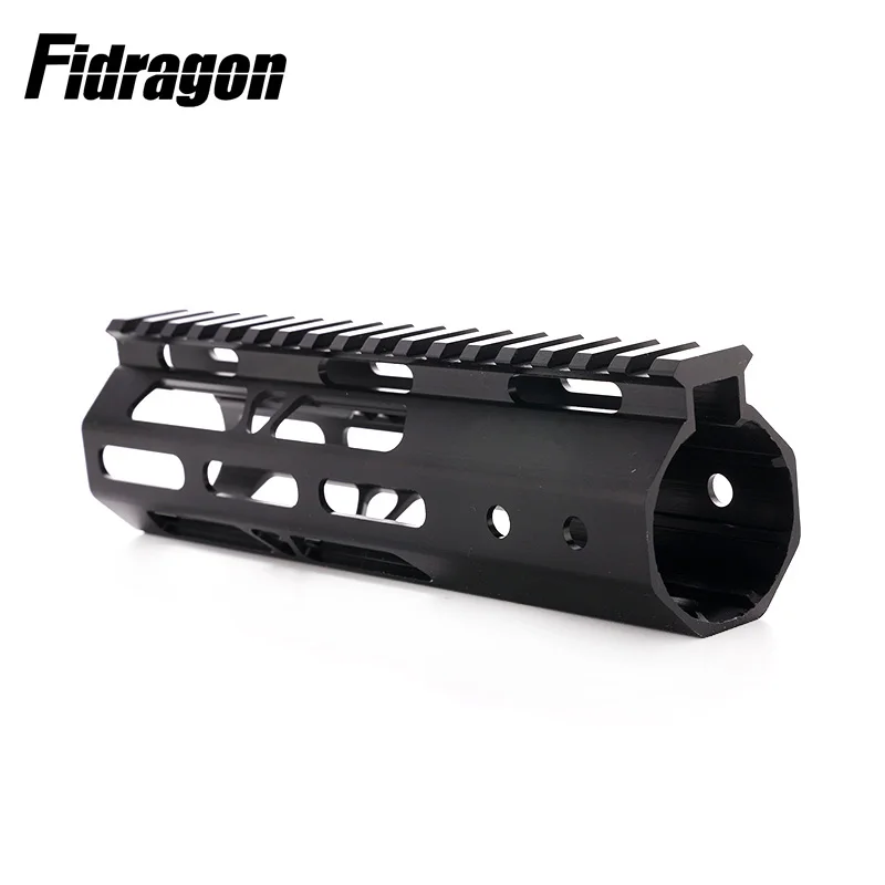 Охотничья винтовка 7 дюймов MLOK Handguard с бесплатным поплавком супер тонкий Ar15 Quad Rail