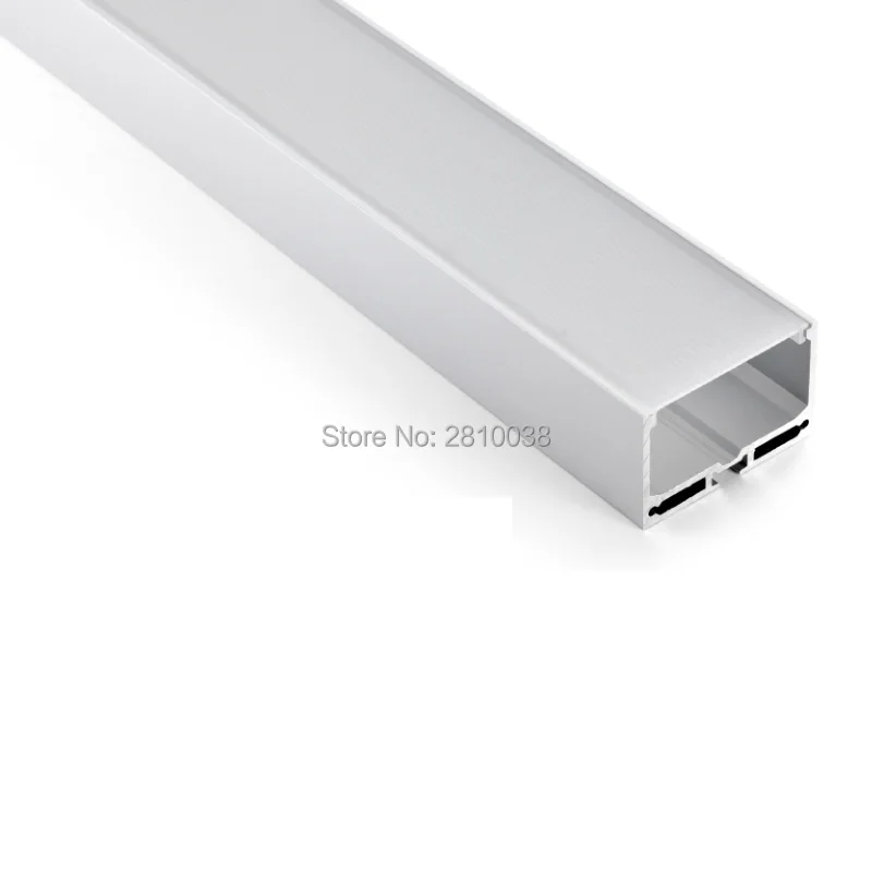 50 X 2M Sets/Lot Surface mounting led aluminum profile U type aluminium