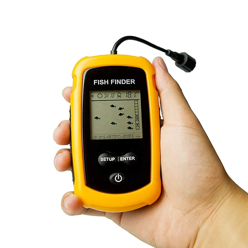 Portable Fish Finder Echo Sounder Fishing Fishfinder Wireless Sonar Sensor Alarm Transducer Deeper Underwater Hunting Camera (10)