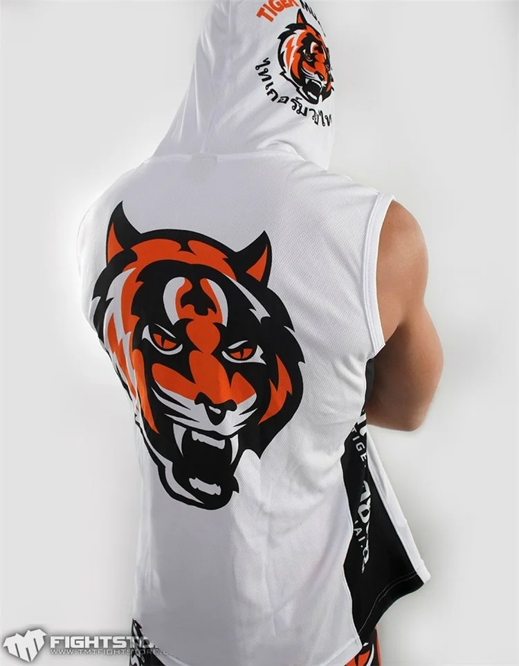 Бодибилдинг одежда тигр Муай Тай ММА Муай Тай боксерская рубашка с длинным рукавом "Signature" серия