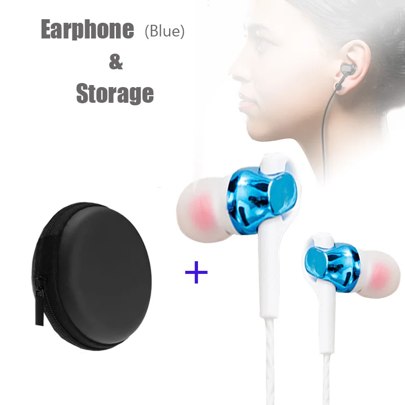 

3.5mm Wired Earphone For IOS Android For Xiaomi Huawei Ear Hook Volume Microphone Sport Earphone Music In-Ear Luminous Headset