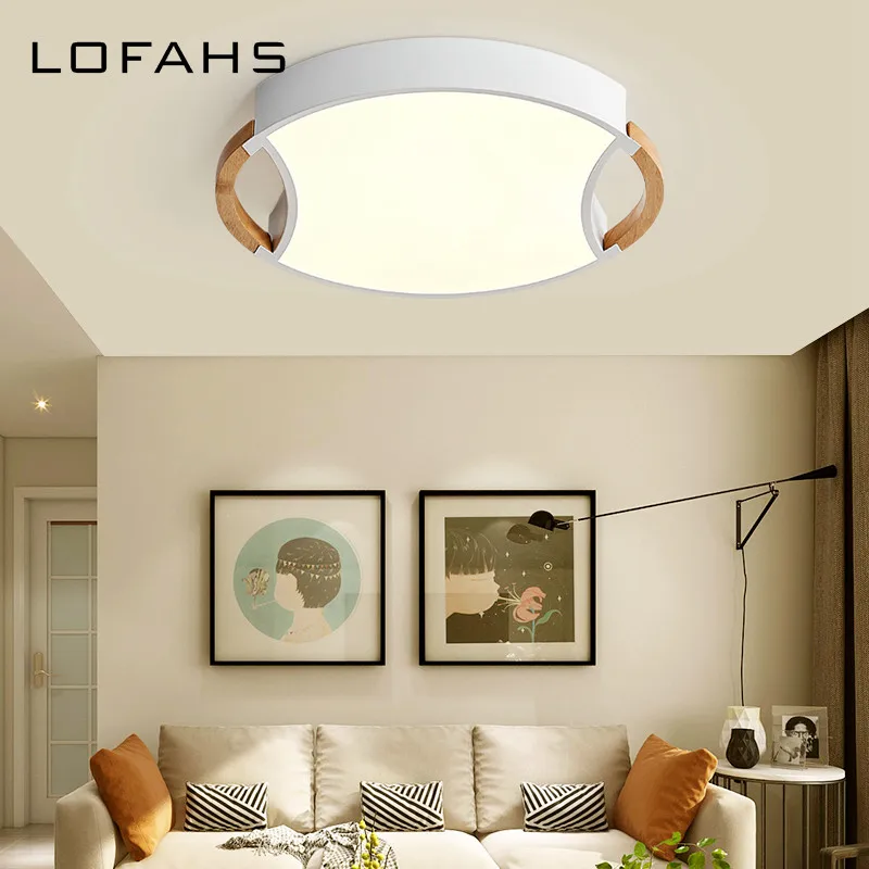 

LOFAHS Modern Ceiling Chandelier Lighting round Home indoor lamp For Living Room bedroom Dining room kitchen children's room