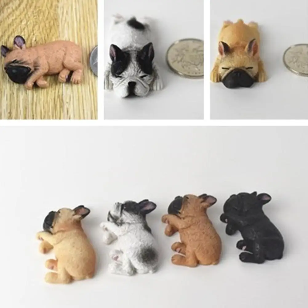 LanLan милое смоляное спящее французское украшение бульдог креативное для