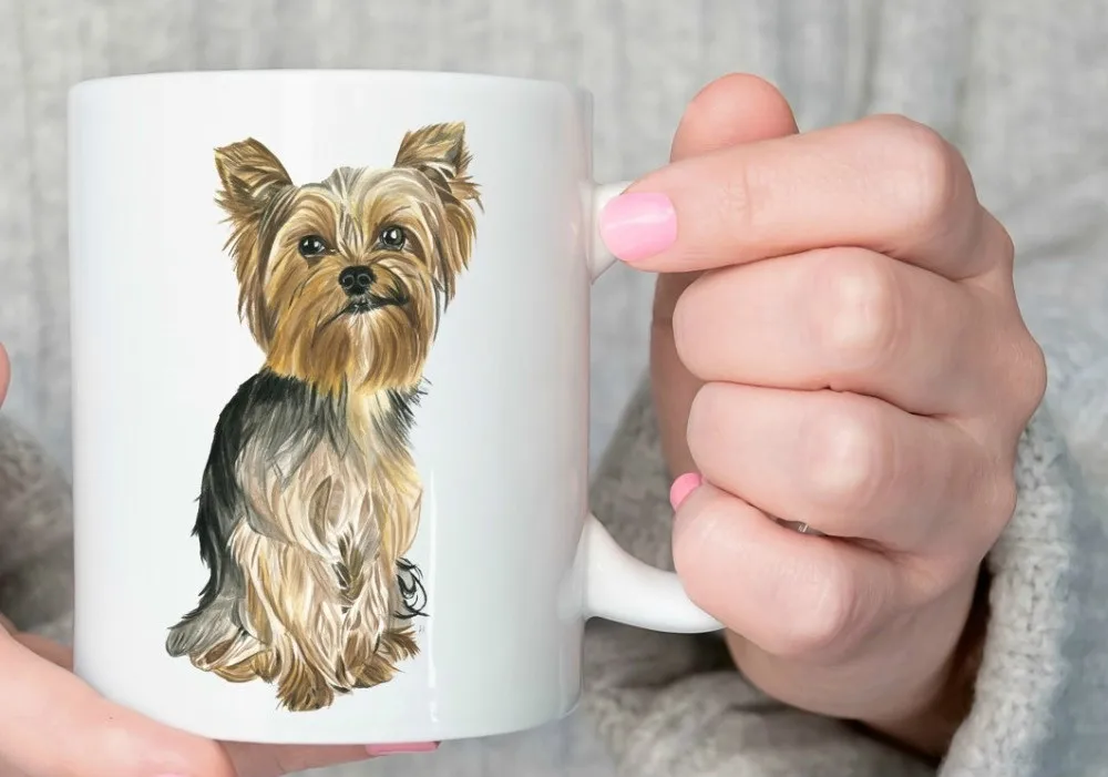 

Yorkshire Terrier Mugs Coffee Tea Art Beer Cup