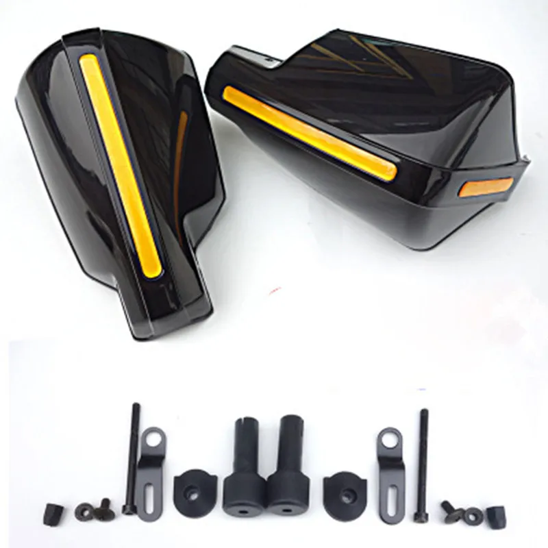 

Motorcycle Wind Transparent board Plastic 22mm Motorbike Motocross Wind Deflectors Handle Bar Protection Grips Guard