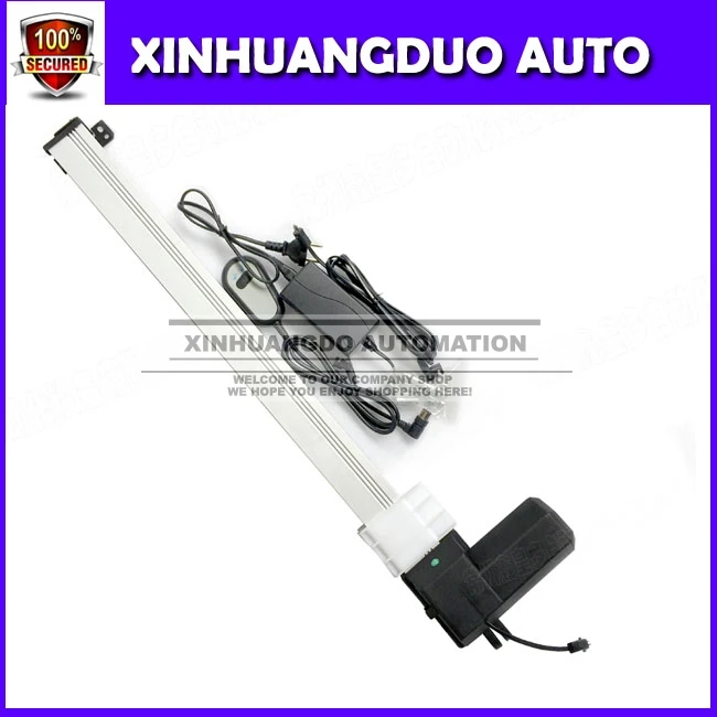 

14 inch 350mm stroke slider block Electric linear actuator motor DC 12V 20mm/s Heavy Duty Push 150Kg massage chair TV lift