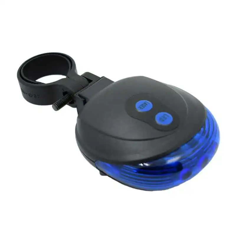 Excellent Bike Cycling Lights Waterproof 5 LED 2 Lasers 3 Modes Bike Taillight Safety Warning Light Bicycle Rear Bycicle Light Tail Lamp 10