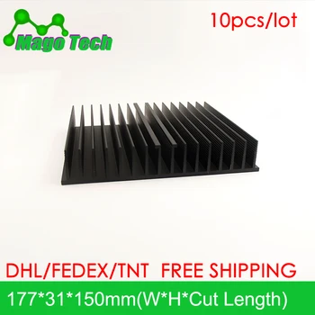 

LED Aluminum Heatsink Plate Grow Light Radiator Cooling Cooler Fit Transistor IC Thermal Conductivity LED Radiator Electronics