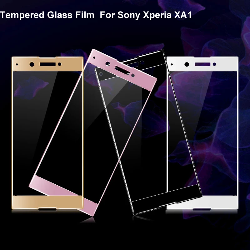 Защитное стекло закаленное 3D для Sony Xperia XA1 E5823 | Мобильные телефоны и аксессуары