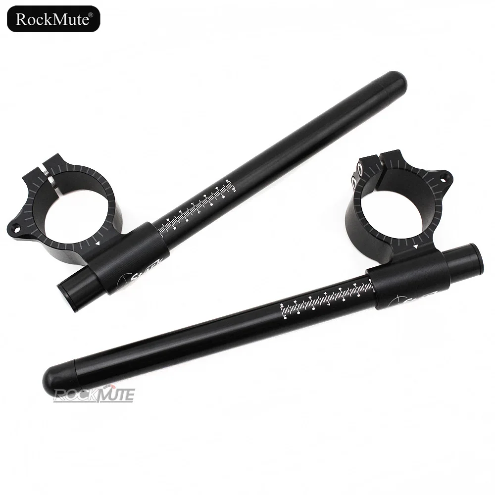 Motorcycle 50mm Fork Tube Clip Ons Handlebar Cnc Handle Bars For