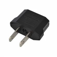 2016 Common Universal AC 250V 10A EURO EU to US USA Travel Power Plug Adapter Adaptor Converter Travel Conversion Plug