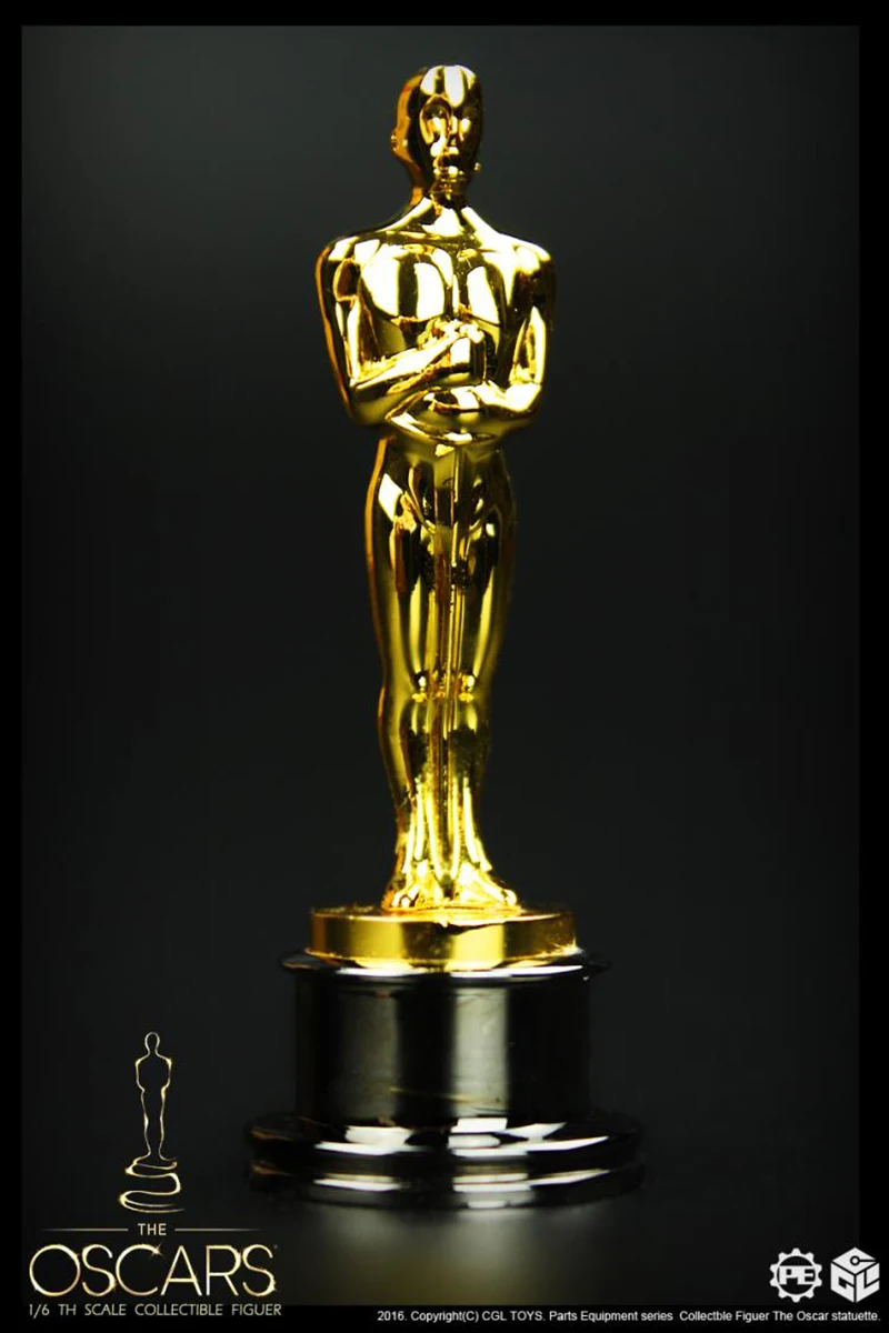 59 мм Коллекционная Статуэтка Оскара в масштабе 1/6, фигурка, маленькая золотая статуэтка, фигурка, игрушки, подарок для коллекции