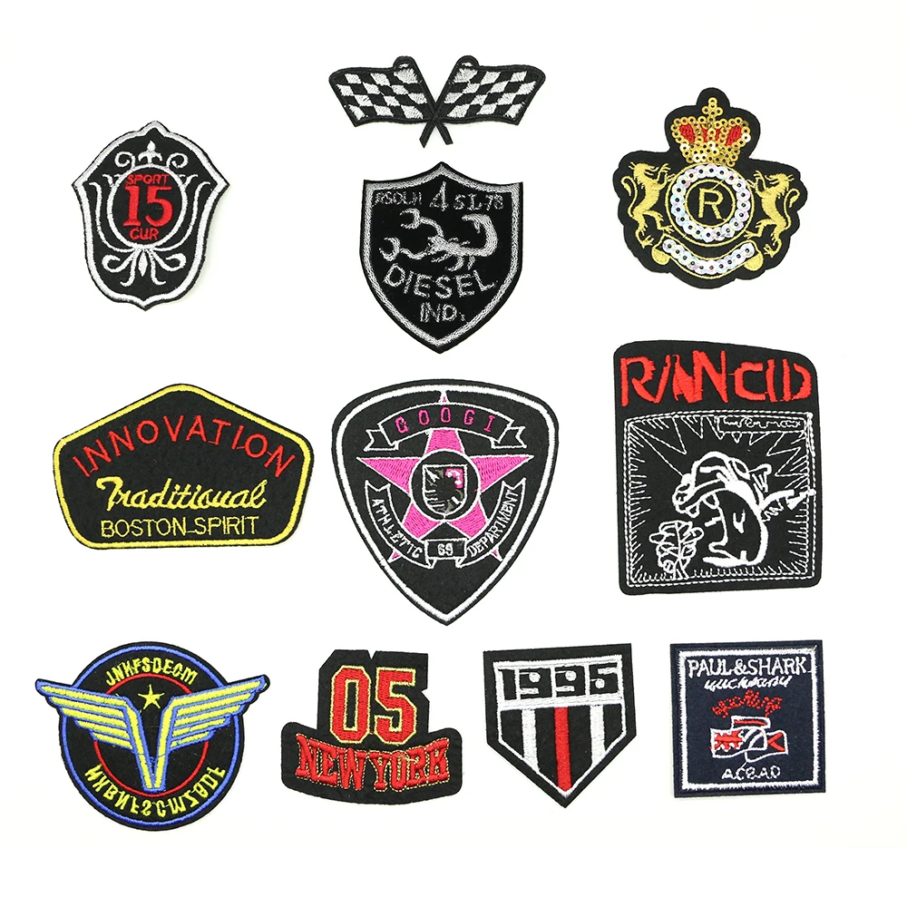 2018 New 1 pcs Iron-on Exquisite Badge Constellation patch Appliques accessory patches D-036
