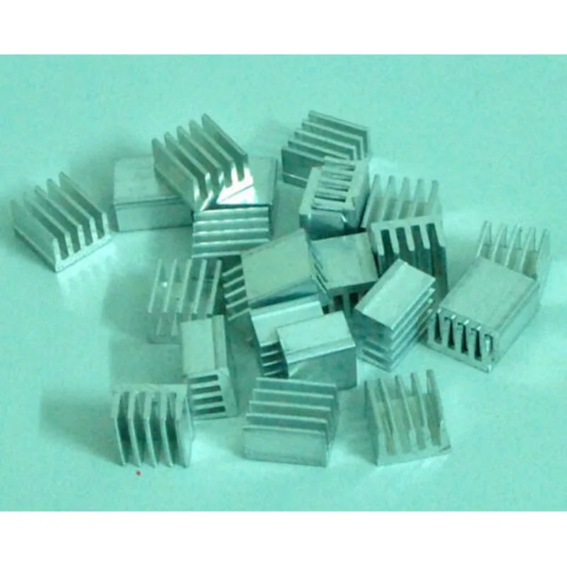 

Lots 100pcs A4988 3D Printer Parts Radiator 9x9x5mm Aluminium Alloy Heat Sink Cooling Fin for A4988 Stepper Motor Drive