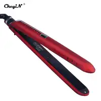 Professional Hair Straightener Curler 2in1 Ceramic Flat Iron Curling Straightening Irons 30s Fast Heating Styler Dual Voltage 49