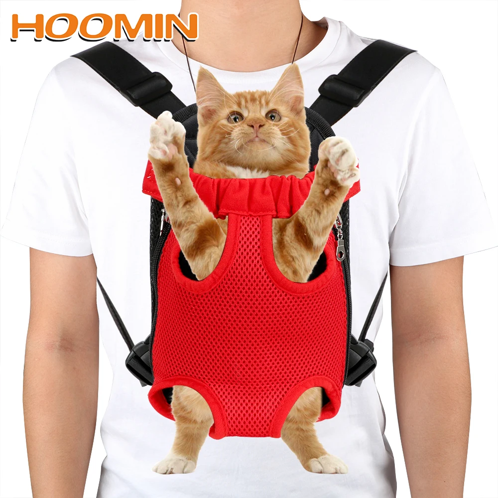 Сумка-переноска HOOMIN для домашних животных, дышащая сумка с ручкой на плечо, товары для путешествий на открытом воздухе, сетчатый рюкзак для домашних животных, для собак, кошек, S/M/L