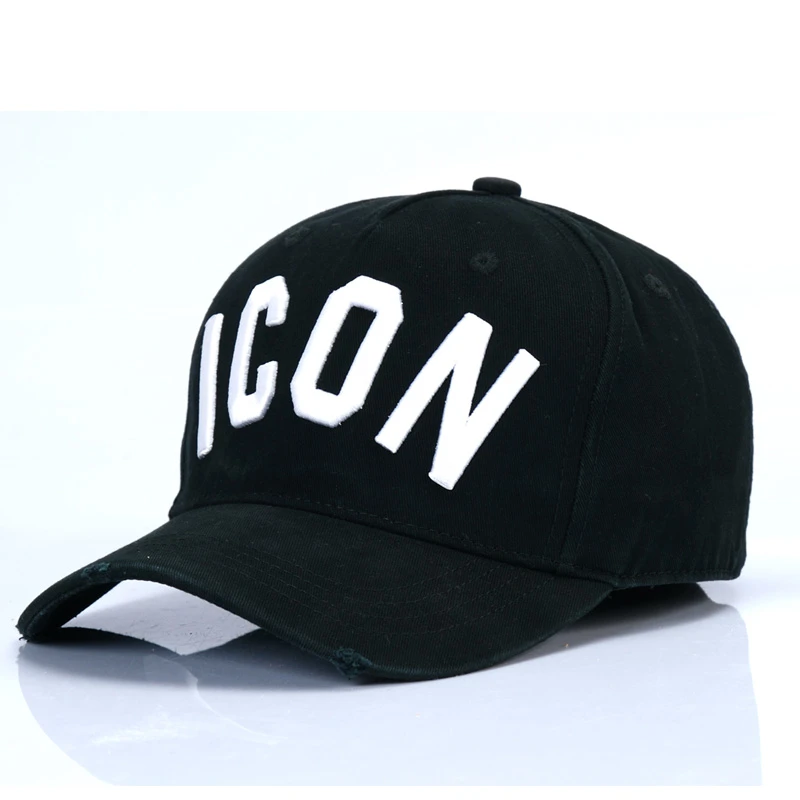 DSQICOND2 Merk Dsq Hoeden Pet Effen Patroon Hoeden Letters Icoon Pet Vader  Hip Hop Baseball Cap Snapback Cap Voor Man vrouw|Men's Baseball Caps| -  AliExpress