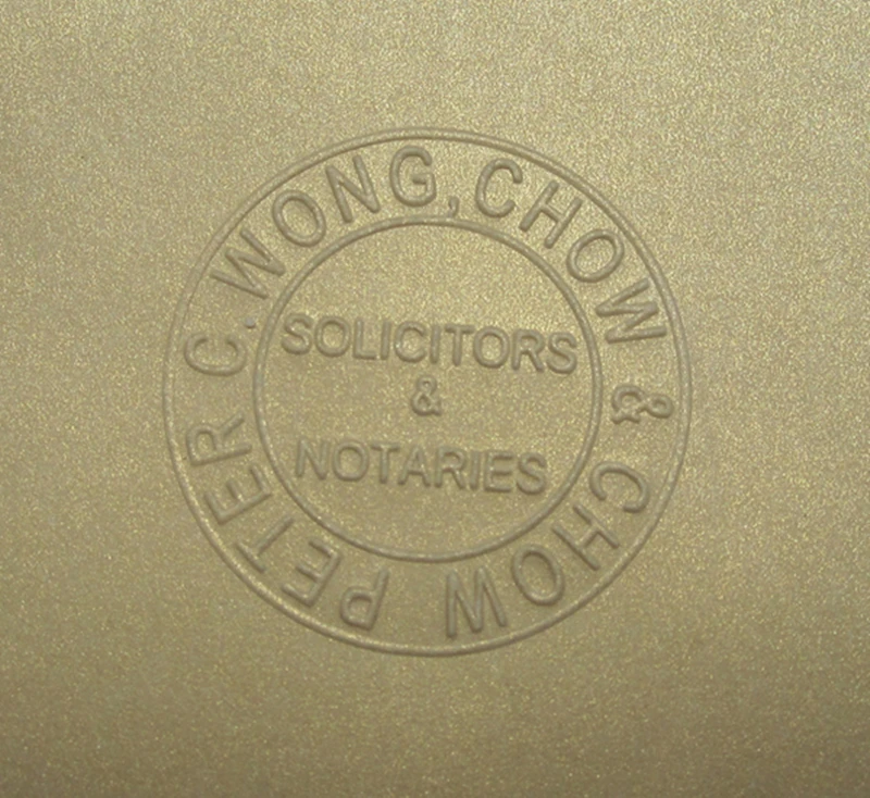 Desktop embossing seal 2-2