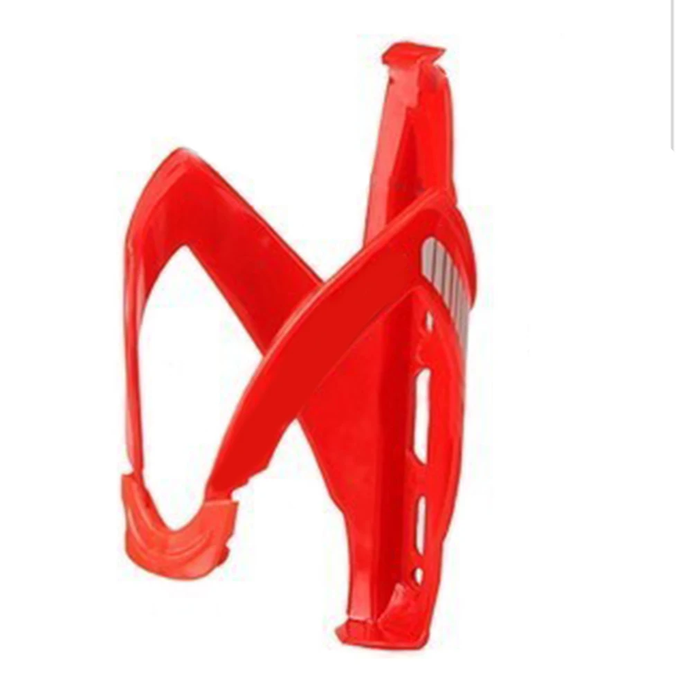 1 шт. держатель для бутылки для велосипеда, Сверхлегкий держатель для горного велосипеда из углеродного волокна, аксессуары для горного велосипеда - Цвет: Красный