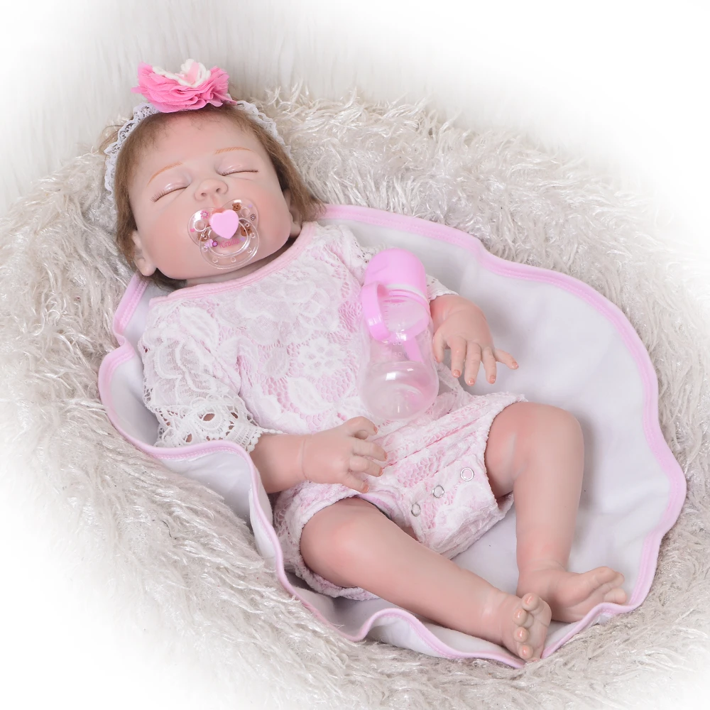 cheap full silicone baby dolls