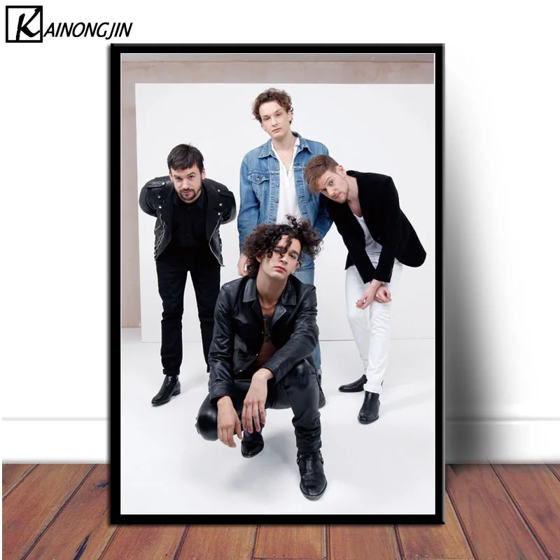Постер Matthew Healy Ross THE 1975 Adam Hann Джордж Даниэль постеры и принты Холст Картина