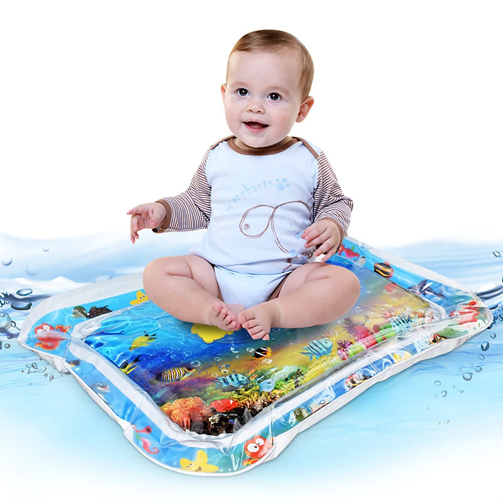 66x50x6.5CM A Творческий надувные для маленьких детей водяное сиденье Playmat малыша весело подвижная игра центр сенсорной стимуляции воды подушки - Цвет: 66x50x6.5CM A