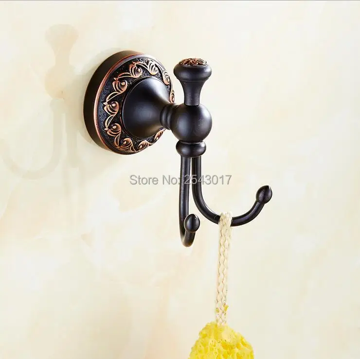 Newly Luxury Bathroom Accessories Classic Antique Style Black Bronze